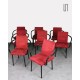 Set of 8 chairs, Mandarin model, by Ettore Sottsass - Italian design