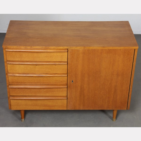 Wooden chest of drawers produced by Drevozpracujici podnik, 1960s - 