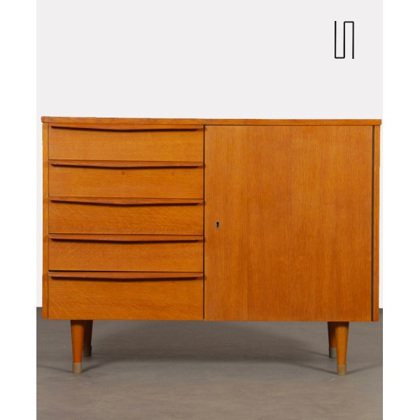 Wooden chest of drawers produced by Drevozpracujici podnik, 1960s - 