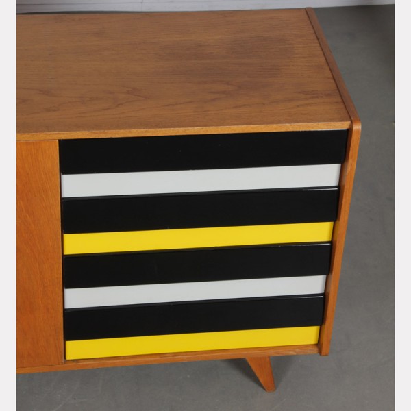 Oak sideboard by Jiri Jiroutek, model U-460, 1960s - 