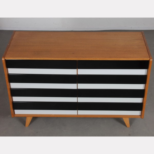 Oak sideboard by Jiri Jiroutek, model U-460, 1960s - 