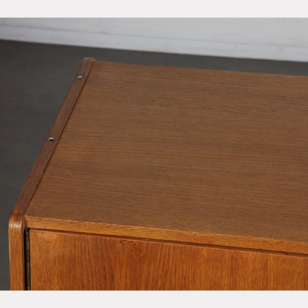 Vintage oak chest of drawers by Jiri Jiroutek, model U458, 1960s - 