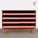 Vintage chest of drawers by Jiri Jiroutek, model U-453 from the 1960s - Eastern Europe design