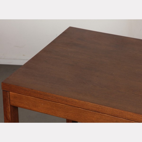 Vintage wooden desk from the 1970s - Eastern Europe design