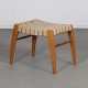 Set of 3 Czech wooden stools for Krasna Jizba, 1950s - Eastern Europe design