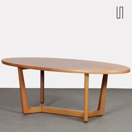 Table basse tchécoslovaque Venesa pour Dřevotvar, 1970 - Design d'Europe de l'Est