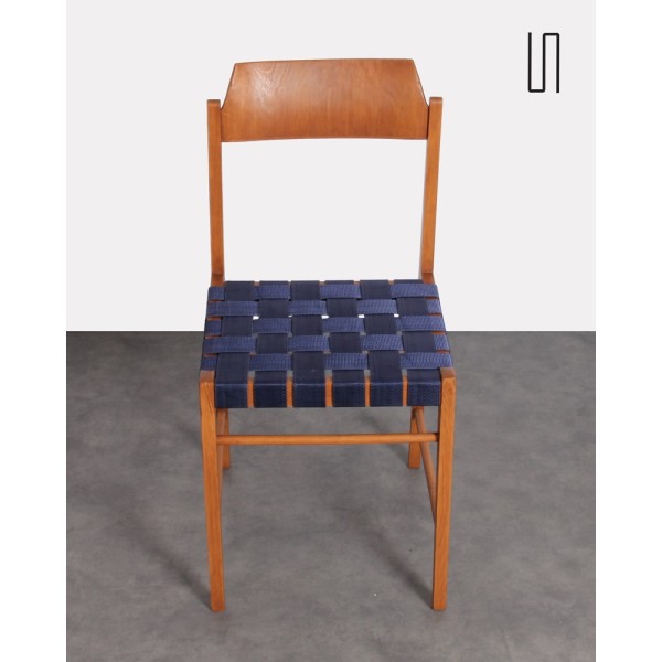 Suite de 4 chaises polonaises, Irena Zmudzinska, 1960 - Design d'Europe de l'Est