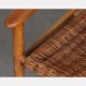 Vintage wicker chair edited by Uluv, 1960s - Eastern Europe design