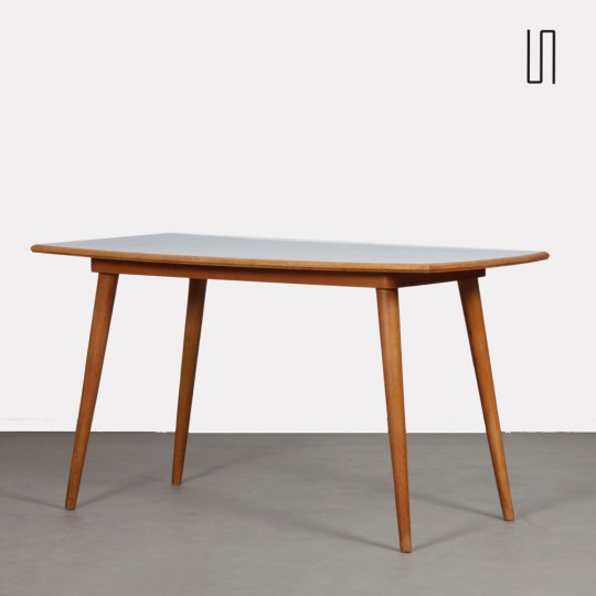 Table vintage, fabrication tchèque, 1960 - Design d'Europe de l'Est