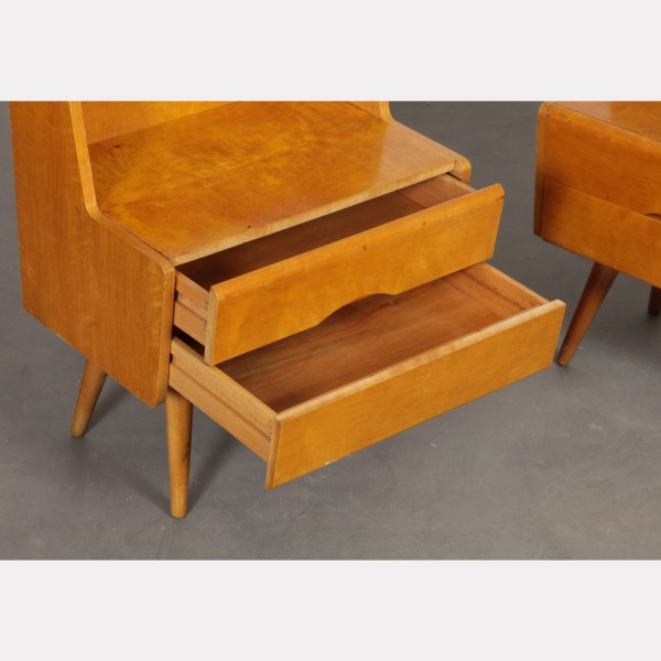 Pair of vintage nightstands dating from the 1960s - Eastern Europe design