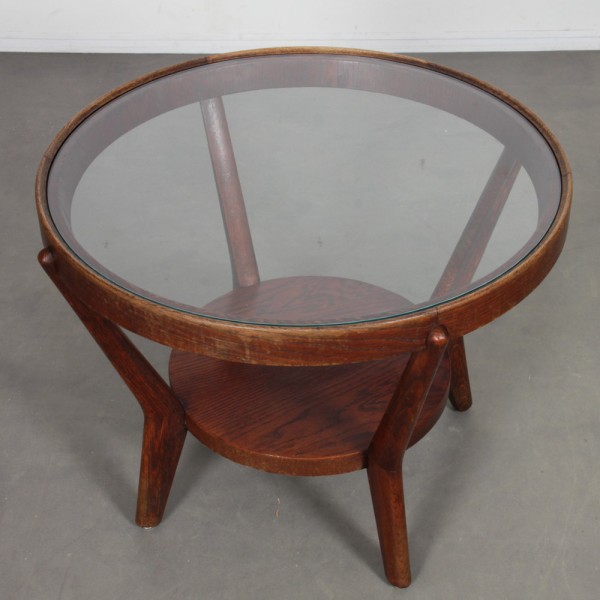 Coffee table by Kropacek and Kozelka for Interier Praha, 1944 - Eastern Europe design