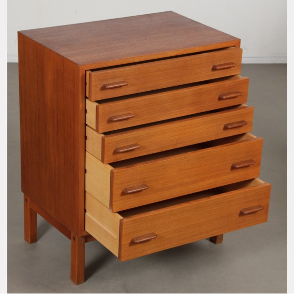 Small chest of drawers published by Interier Praha, 1960 - 