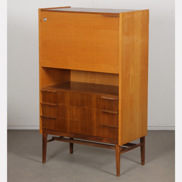 Vintage secretary by Frantisek Mezulanik for UP Zavody, 1960s - Eastern Europe design