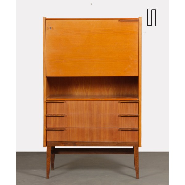 Vintage secretary by Frantisek Mezulanik for UP Zavody, 1960s - Eastern Europe design