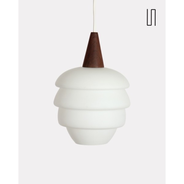 Suspension scandinave vintage en teck, 1960 - Design Scandinave