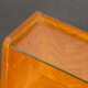 Rangement vintage en bois et verre, 1960 - 