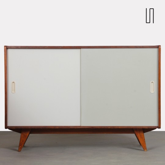 White chest by Jiri Jiroutek, model U-452, circa 1960 - Eastern Europe design