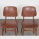 Suite of 4 chairs produced by Ton, 1960 - Eastern Europe design