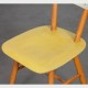 Yellow chair for the manufacturer Ton, 1960s - Eastern Europe design