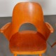 Set of 3 wooden armchairs by Lubomir Hofmann for Ton, 1960s - 