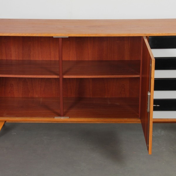 Oak sideboard by Jiri Jiroutek, model U-460, 1960s - 