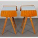 Paire de tables de chevet attribuées à Frantisek Jirak, 1970 - Design d'Europe de l'Est