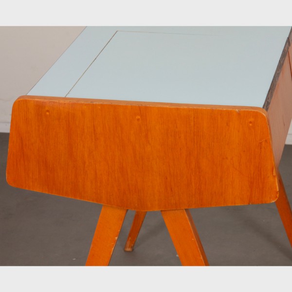 Vintage desk attributed to Frantisek Jirak, 1970s - Eastern Europe design