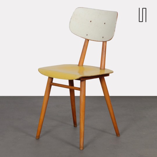 Chair produced by Ton in the 1960s - Eastern Europe design