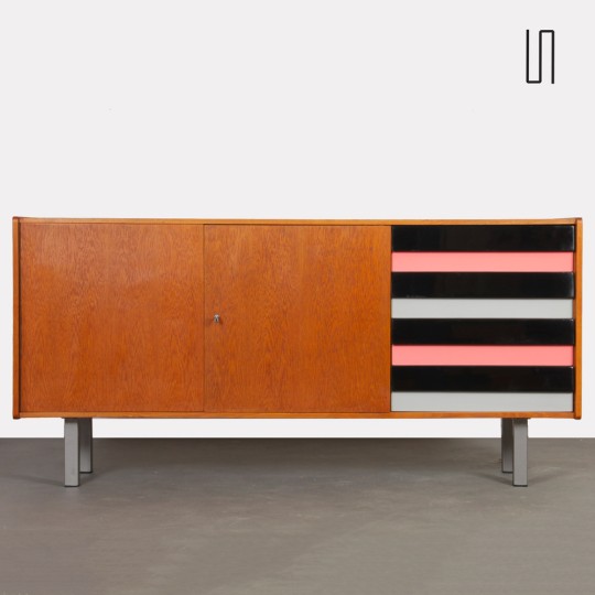 Oak sideboard by Jiri Jiroutek, model U-460, 1960s - 