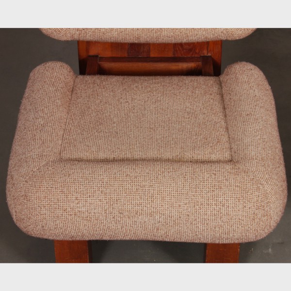 Paire de fauteuils hauts des années 1970 - 