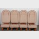 Pair of 1970s high armchairs - 