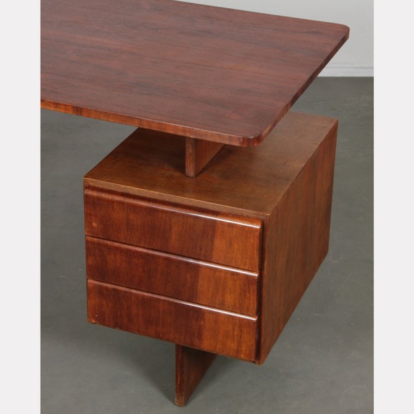 Vintage desk by Bohumil Landsman, 1970s - Eastern Europe design