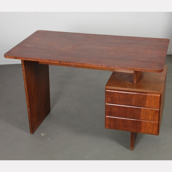 Vintage desk by Bohumil Landsman, 1970s - Eastern Europe design