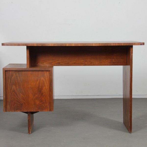 Vintage desk by Bohumil Landsman, 1970s - Eastern Europe design