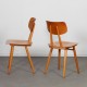 Pair of 2 wooden chairs produced by Ton, 1960s - Eastern Europe design