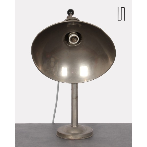 Grande lampe industrielle vintage, design tchèque, 1930 - Design d'Europe de l'Est