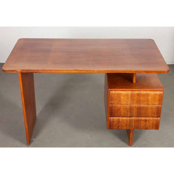 Vintage desk by Bohumil Landsman, 1970s - Eastern Europe design