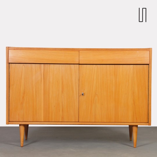 Ash sideboard edited by UP Zavody in the 1960s - Eastern Europe design