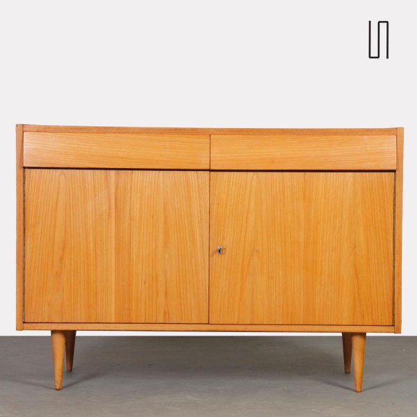Ash sideboard edited by UP Zavody in the 1960s - Eastern Europe design