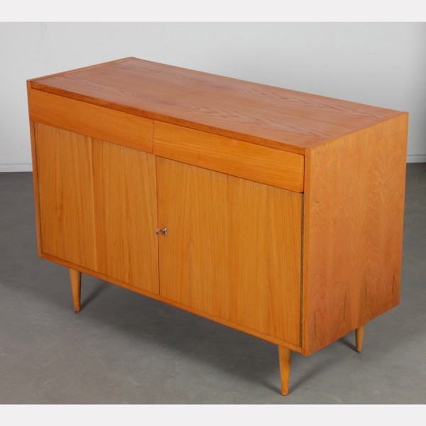 Ash sideboard edited by UP Zavody in the 1960s - Eastern Europe design