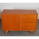 Vintage oak storage unit by Jiri Jiroutek, model U-458, 1960s - Eastern Europe design