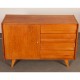 Vintage oak storage unit by Jiri Jiroutek, model U-458, 1960s - Eastern Europe design