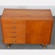 Vintage wooden chest of drawers, Czech production, 1960s - 