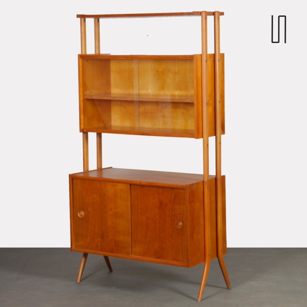 Vintage wall unit by Frantisek Jirak for Tatra Nabytok, 1960s - Eastern Europe design