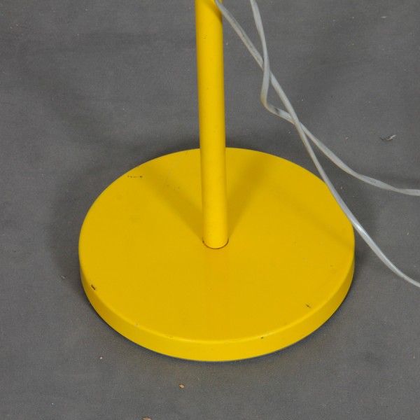 Lampadaire jaune par Josef Hurka pour Napako, 1970 - Design d'Europe de l'Est