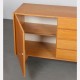 Vintage oak storage unit by Jiri Jiroutek, model U-458, 1960s - Eastern Europe design