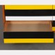 Yellow and black chest of drawers, model U-453, by Jiri Jiroutek, 1960s - Eastern Europe design