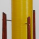 Fiberglass floor lamp produced by Novoplast, 1970s - Eastern Europe design