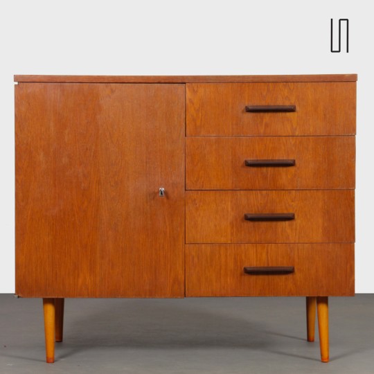 Vintage wooden chest of drawers edited by UP Zavody, 1960s - Eastern Europe design