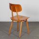 Wooden chair produced by Ton, 1960s - Eastern Europe design